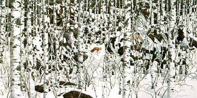 Woodland Encounter- Signed By The Artist								 – Paper Lithograph
								 – Limited Edition
								 – 1500 S/N
								 – 
								20 x 36