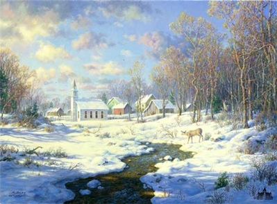 Frosty Morning- Signed By The Artist								 – Paper Lithograph
								 – Limited Edition
								 – 1000 S/N
								 – 
								18 1/2 x 25 1/2