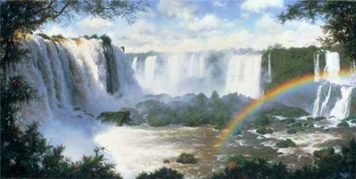 Misty Paradise- Signed By The Artist								 – Paper Lithograph
								 – Limited Edition
								 – 1000 S/N
								 – 
								17 x 34