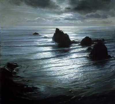 Seascape By Night- Signed By The Artist								 – Paper Lithograph
								 – Limited Edition
								 – 750 S/N
								 – 
								21 5/8 x 23