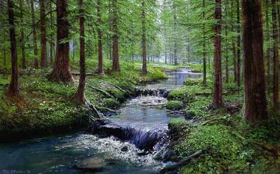 Spring Serenity- Signed By The Artist								 – Paper Lithograph
								 – Limited Edition
								 – 950 S/N
								 – 
								20 1/8 x 32 3/8