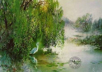 Light In The Willows – Great White Heron- Signed By The Artist								 – Paper Lithograph
								 – Limited Edition
								 – 950 S/N
								 – 
								17 3/4 x 25