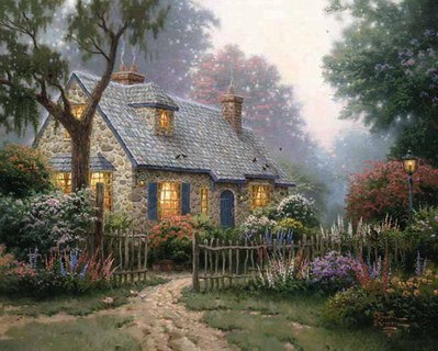 Foxglove Cottage (20 X 24 Canvas)- Signed By The Artist								 – Canvas Lithograph
								 – Limited Edition
								 – 3950 S/N
								 – 
								20 x 24								
								 –