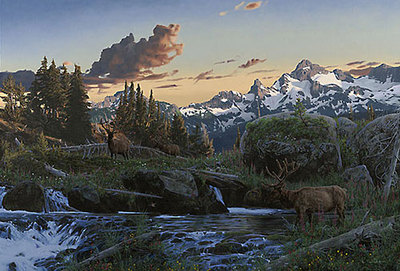 Evening Majesty- Signed By The Artist								 – Paper Lithograph
								 – Limited Edition
								 – 375 S/N
								 – 
								20 1/2 x 30