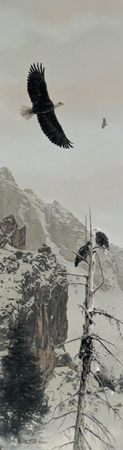 On The Wings Of Winter- Signed By The Artist								 – Paper Lithograph
								 – Limited Edition
								 – 650 S/N
								 – 
								31 3/4 x 8 3/8