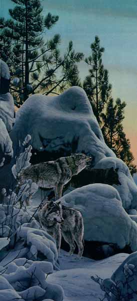 Snow Pack- Signed By The Artist								 – Paper Lithograph
								 – Limited Edition
								 – 1000 S/N
								 – 
								12 3/4 x 27 3/4