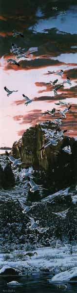 Snowstorm- Signed By The Artist								 – Paper Lithograph
								 – Limited Edition
								 – 1750 S/N
								 – 
								29 1/2 x 7