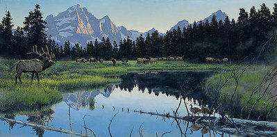 The Wake Up Call- Signed By The Artist								 – Canvas Giclee
								 – Limited Edition
								 – 75 S/N
								 – 
								24 x 48