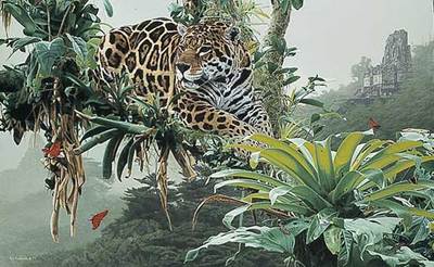 Temple Of The Jaguar- Signed By The Artist								 – Paper Lithograph
								 – Limited Edition
								 – 1500 S/N
								 – 
								20 x 32