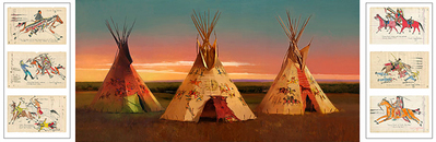 Soldiers Falling Into Camp- Signed By The Artist								 – Canvas Giclee
								 – Limited Edition
								 – 25 S/N
								 – 
								37 x 74