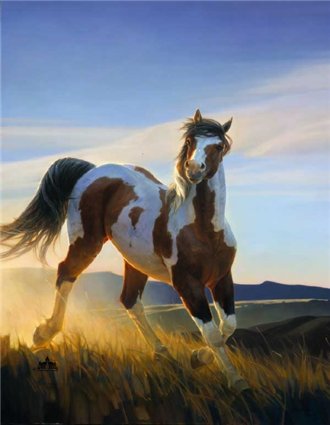 Audacious- Signed By The Artist								 – Canvas Lithograph
								 – Limited Edition
								 – 295 S/N
								 – 
								34 x 17