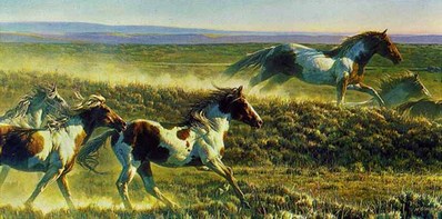 Unbridled Spirit- Signed By The Artist								 – Canvas Lithograph
								 – Limited Edition
								 – 1200 S/N
								 – 
								17 x 34