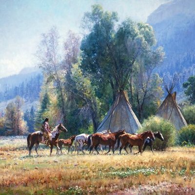 Back From The River- Signed By The Artist								 – Canvas Giclee
								 – Limited Edition
								 – 35 S/N
								 – 
								48 x 48