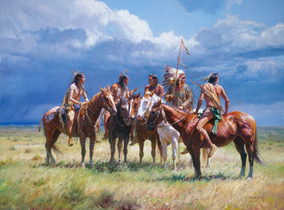 Waiting On The Wolves- Signed By The Artist								 – Canvas Giclee
								 – Limited Edition
								 – 15 A/P
								 – 
								30 x 40