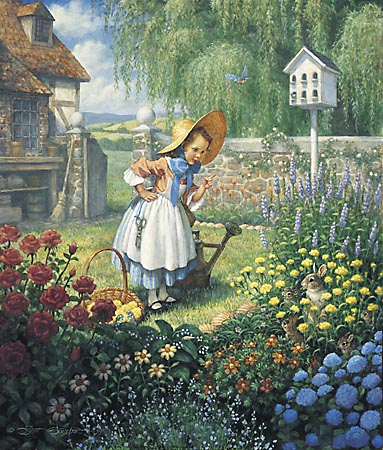 Mary, Mary, Quite Contrary- Signed By The Artist								 – Paper Lithograph
								 – Limited Edition
								 – 950 S/N
								 – 
								17 x 14 1/4