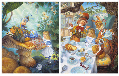 The Alice In Wonderland Suite (2 Piece Set)- Signed By The Artist								 – Paper Lithograph
								 – Limited Edition
								 – 4000 S/N
								 – 
								12 x 10