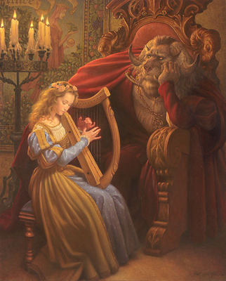 Beauty And The Beast- Signed By The Artist								 – Canvas Giclee
								 – Limited Edition
								 – 75 S/N
								 – 
								21 x 17