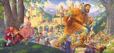 Happily Ever After- Signed By The Artist								 – Canvas Giclee
								 – Limited Edition
								 – 50 S/N
								 – 
								24 x 51
