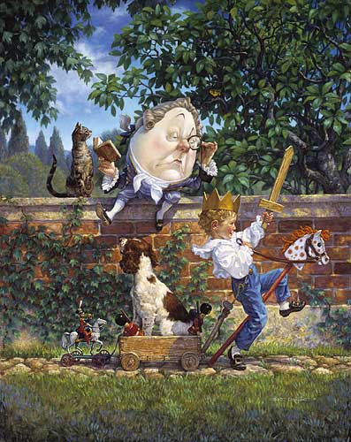 Humpty Dumpty- Signed By The Artist								 – Paper Lithograph
								 – Limited Edition
								 – 50 A/P
								 – 
								17 x 14 1/4