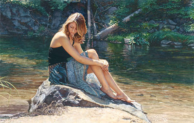 Listening To The River- Signed By The Artist								 – Paper Giclee
								 – Limited Edition
								 – 350 S/N
								 – 
								18 x 28