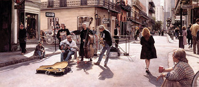 Streets Of New Orleans- Signed By The Artist								 – Paper Lithograph
								 – Limited Edition
								 – 1250 S/N
								 – 
								14 7/8 x 34
