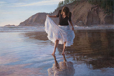 Reflecting On Indian Beach- Signed By The Artist								 – Paper Giclee
								 – Limited Edition
								 – 75 S/N
								 – 
								20 x 30