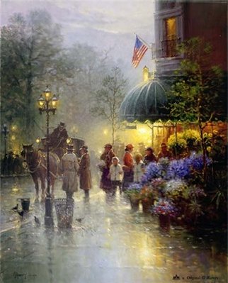 Corner Flower Shop- Signed By The Artist								 – Paper Lithograph
								 – Limited Edition
								 – 1950 S/N
								 – 
								27 x 22