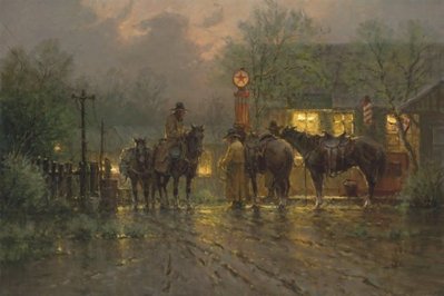 Cowboy Gathering- Signed By The Artist								 – Paper Lithograph
								 – Limited Edition
								 – 250 S/N
								 – 
								24 x 36