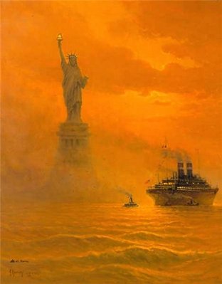 The Lamp Beside The Golden Door- Signed By The Artist								 – Paper Lithograph
								 – Limited Edition
								 – 5000 S/N
								 – 
								22 1/2 x 18