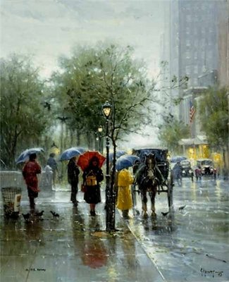 October Showers- Signed By The Artist								 – Paper Serigraph
								 – Limited Edition
								 – 295 S/N
								 – 
								26 1/2 x 22