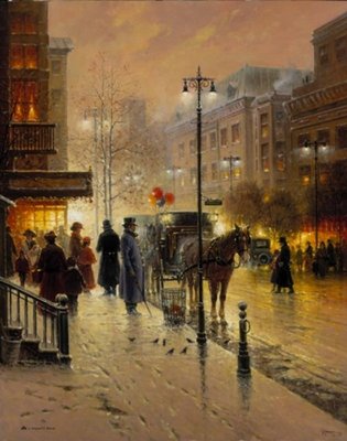 Portly Porter- Signed By The Artist								 – Canvas Serigraph
								 – Limited Edition
								 – 195 S/N
								 – 
								30 x 24