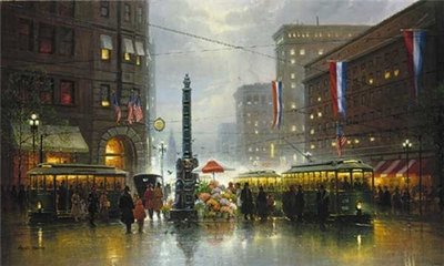 San Francisco, Market Street- Signed By The Artist								 – Paper Lithograph
								 – Limited Edition
								 – 2250 S/N
								 – 
								17 x 34