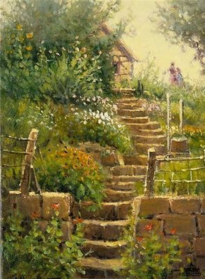 Springtime In Europe – Garden Study- Signed By The Artist								 – Paper Lithograph
								 – Limited Edition
								 – 1950 S/N
								 – 
								12 x 9