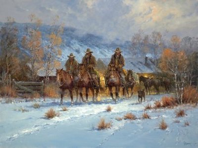 Three Hands And A Hound- Signed By The Artist								 – Canvas Giclee
								 – Limited Edition
								 – 195 S/N
								 – 
								30 x 40