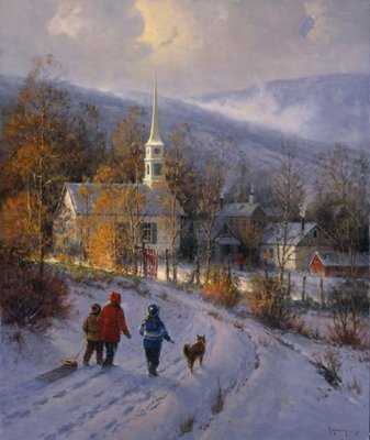 A Time Of Grace- Signed By The Artist								 – Paper Lithograph
								 – Limited Edition
								 – 12347 S/N
								 – 
								21 1/2 x 18