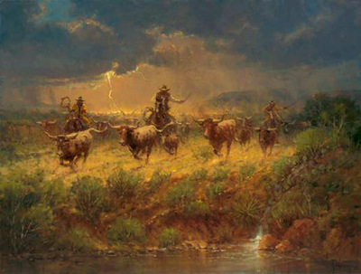 Gol-durn Trouble- Signed By The Artist								 – Canvas Giclee
								 – Limited Edition
								 – 50 A/P
								 – 
								30 x 40