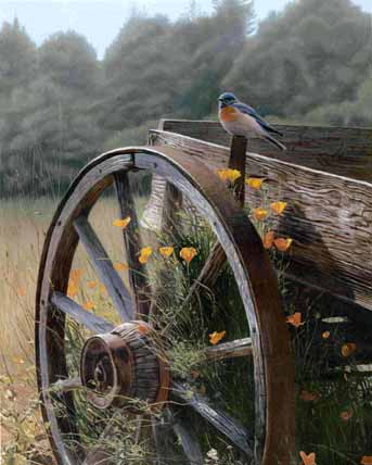 Rust And Blue- Signed By The Artist								 – Paper Lithograph
								 – Limited Edition
								 – 650 S/N
								 – 
								19 1/4 x 15 1/2