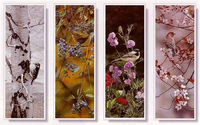 Seasonal Quartet (4-Piece Set)- Signed By The Artist								 – Paper Lithograph
								 – Limited Edition
								 – 76 A/P
								 – 
								18 x 6