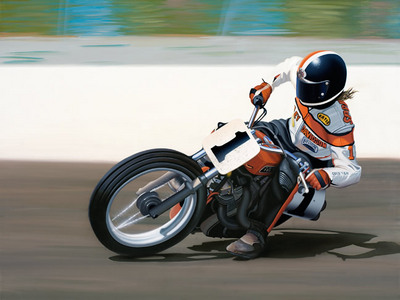 Flat Out- Signed By The Artist								 – Canvas Giclee
								 – Limited Edition
								 – 100 A/P
								 – 
								24 x 32