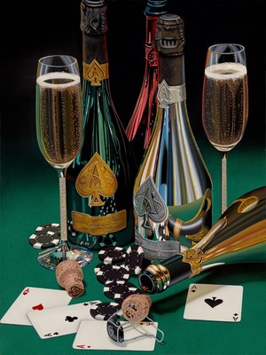 Four Aces- Signed By The Artist								 – Canvas Giclee
								 – Limited Edition
								 – 50 S/N
								 – 
								28 x 21