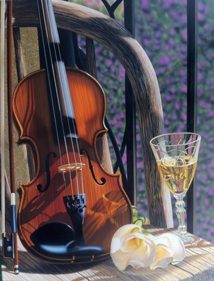 Summer Concerto- Signed By The Artist								 – Canvas Giclee
								 – Limited Edition
								 – 50 S/N
								 – 
								28 x 22