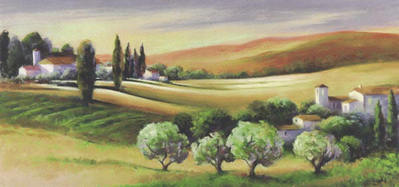 Tuscan Light- Signed By The Artist								 – Paper Giclee
								 – Limited Edition
								 – 220 S/N
								 – 
								15 3/4 x 33 1/2