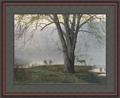 Beside Quiet Waters – Framed- Signed By The Artist								 – Paper Lithograph
								 – Limited Edition
								 – 999 S/N
								 – 
								18 3/8 x 25								
								 –