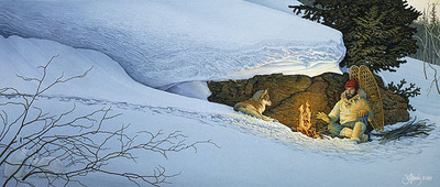 Snowshoes- Signed By The Artist								 – Paper Lithograph
								 – Limited Edition
								 – 4000 S/N
								 – 
								10 1/2 x 25