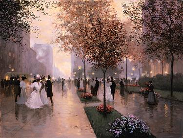 Going To The Plaza- Signed By The Artist								 – Canvas Giclee
								 – Limited Edition
								 – 495 S/N
								 – 
								18 x 24