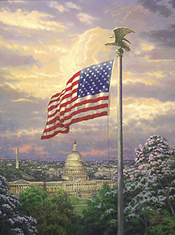 America’s Pride (24 X 18 Paper)- Signed By The Artist								 – Paper Lithograph
								 – Limited Edition
								 – S/N
								 – 
								24 x 18