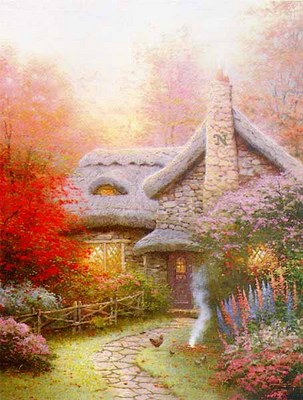 Autumn At Ashley’s Cottage (16 X 12 Paper)- Signed By The Artist								 – Paper Lithograph
								 – Limited Edition
								 – 2450 S/N
								 – 
								16 x 12