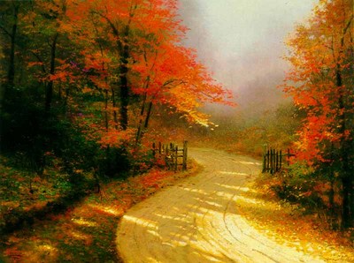 Autumn Lane (20 X 24 Paper)- Signed By The Artist								 – Paper Lithograph
								 – Limited Edition
								 – 2850 S/N
								 – 
								20 x 24