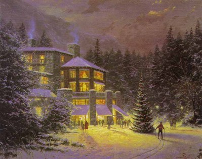 Christmas At The Ahwahnee (16 X 20 Paper)- Signed By The Artist								 – Paper Lithograph
								 – Limited Edition
								 – 980 S/N
								 – 
								16 x 20