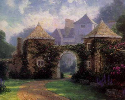 Entrance To The Manor House (16 X 20 Canvas)- Signed By The Artist								 – Canvas Lithograph
								 – Limited Edition
								 – S/N
								 – 
								16 x 20								
								 –